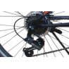 26 Zoll Mountainbike mit StVZO Zubehör und Shimano Kettenschaltung Blau